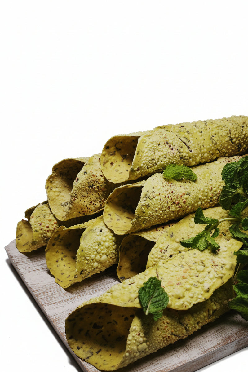 Pudina Papad